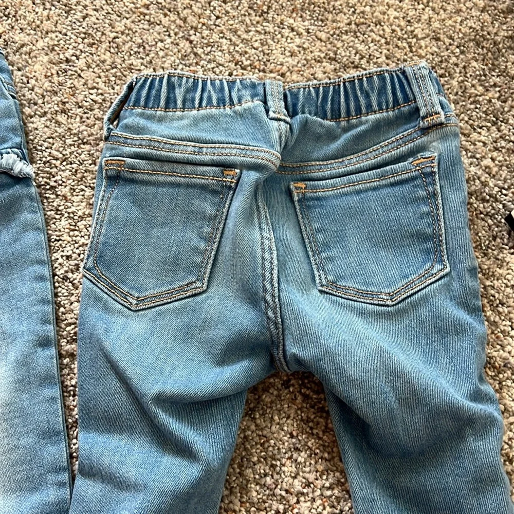 Old Navy/Cat & Jack Toddler Denim Jeans Girls Bundle 12-18 months